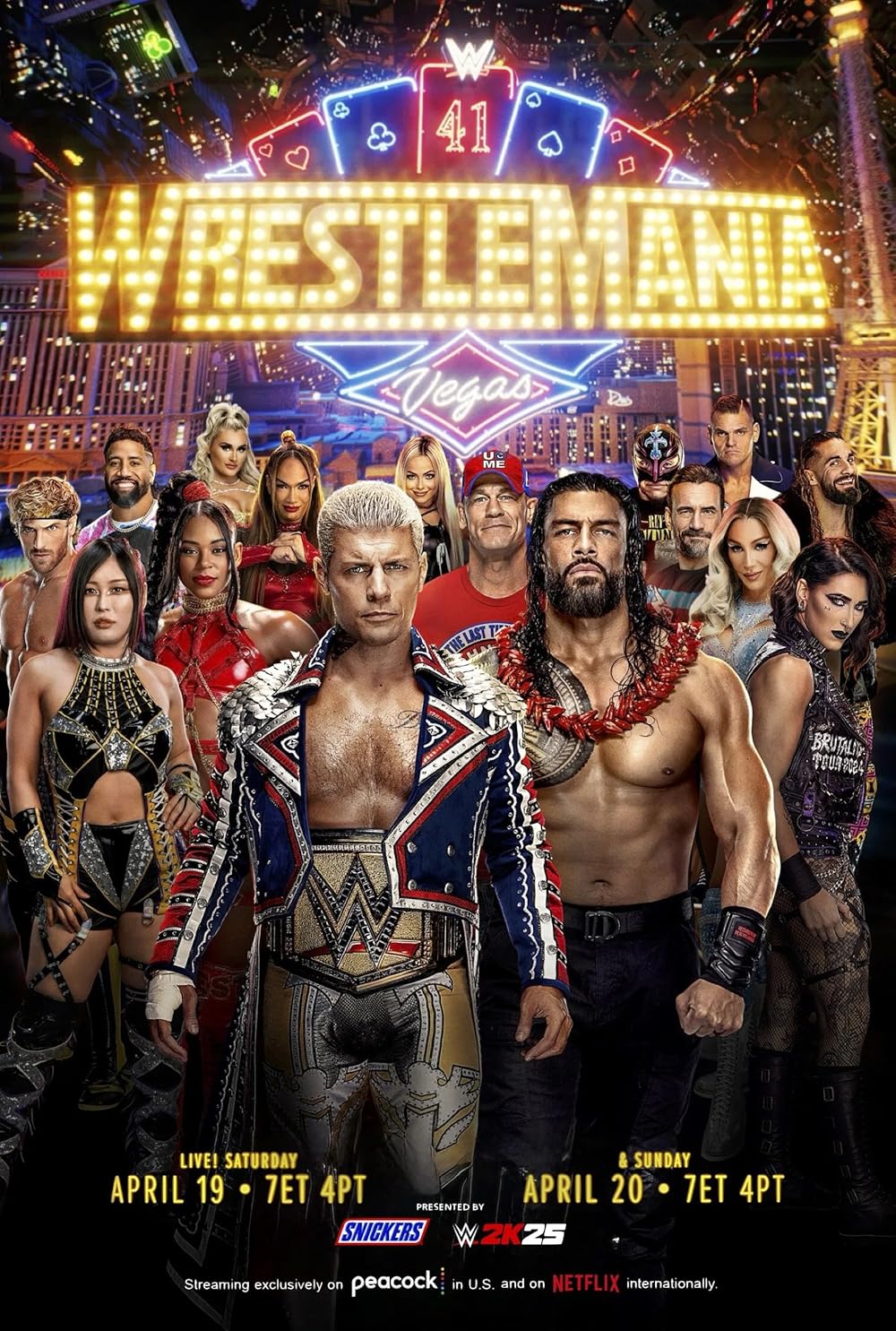 رویداد WrestleMania 41 2025